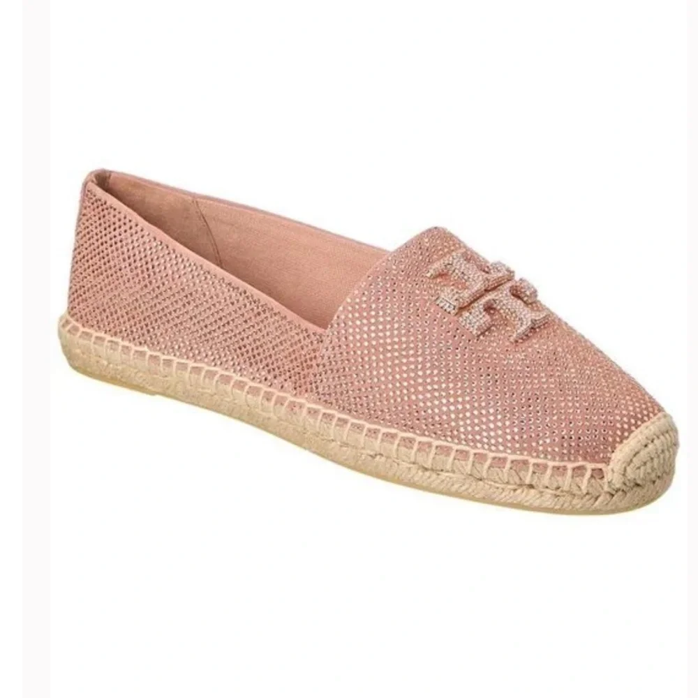 TORY BURCH ROSE SHIMMER ESPADRILLE SHOES!!! New in box! 7